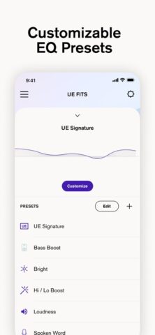 UE FITS для iOS — скриншот 4