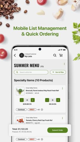 US Foods MOXē для Android — скриншот 3