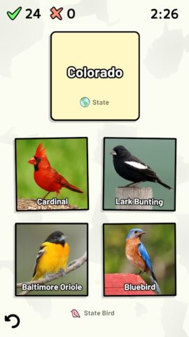 US States Quiz для Android — скриншот 5