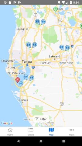 USA Rest Stop Locator для Android — скриншот 1