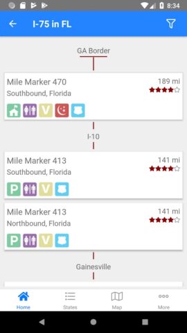 USA Rest Stop Locator для Android — скриншот 3