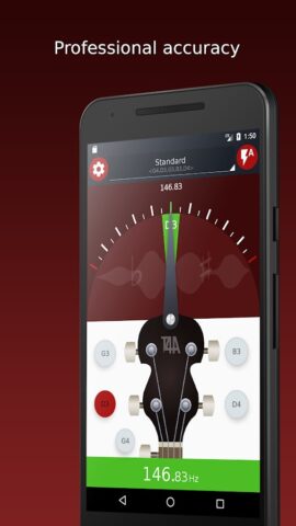 Банджо-Тюнер для Android — скриншот 4