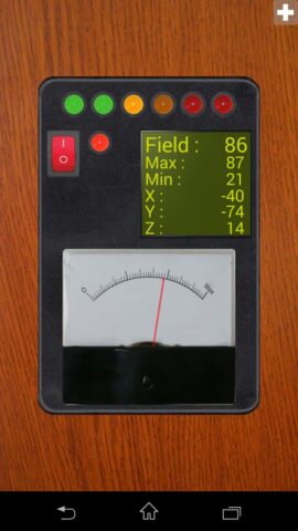 Ultimate EMF Detector RealData для Android — скриншот 1