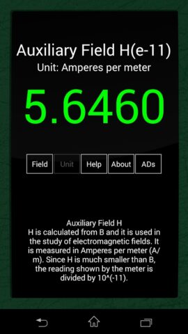 Ultimate EMF Detector RealData для Android — скриншот 3