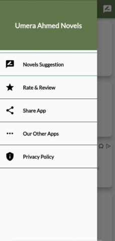 Umera Ahmad Novels для Android — скриншот 3