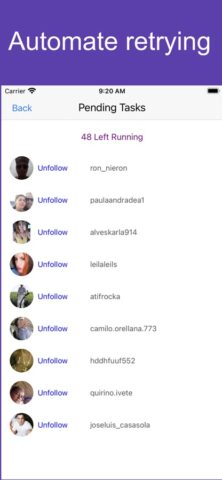 Unfollow for Insta™ для iOS — скриншот 4