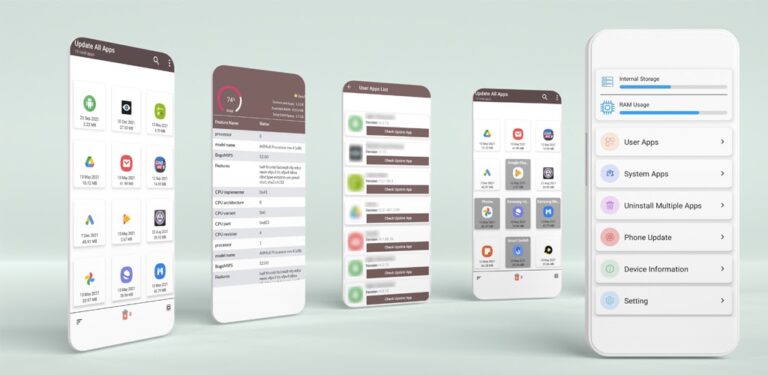 Update All Apps Phone Updater для Android — скриншот 1