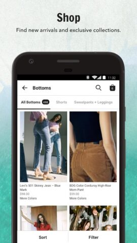 Urban Outfitters для Android — скриншот 1