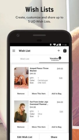 Urban Outfitters для Android — скриншот 4