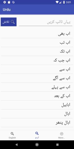 Urdu Dictionary English для Android — скриншот 2