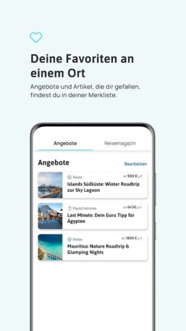 Urlaubsguru – Urlaub buchen для Android — скриншот 5