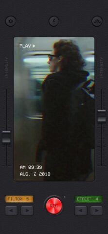 VHS Cam: Ретро Видео Редактор — скриншот 4