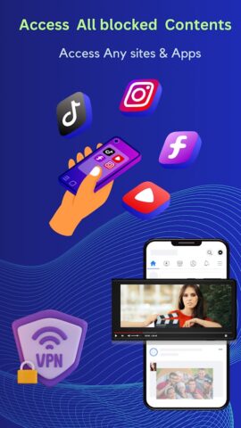 VPN Proxy Unblock Websites для Android — скриншот 3