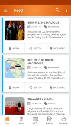 Vajiram IAS — UPSC Preparation для Android — скриншот 1