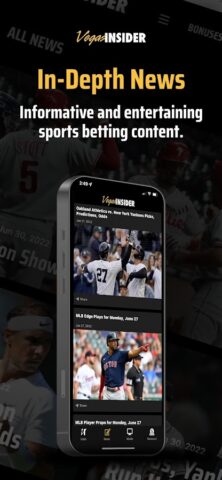 VegasInsider Sports Betting для Android — скриншот 2