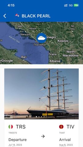 Vessel Tracking — Ship Radar для Android — скриншот 2