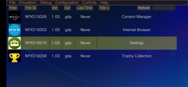 ViTA Emulator for Android(R) для Android — скриншот 2