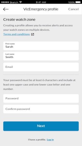 VicEmergency для Android — скриншот 1