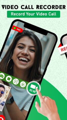 Video Call Recorder With Audio для Android — скриншот 2