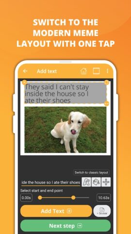 Video & GIF Memes для Android — скриншот 4