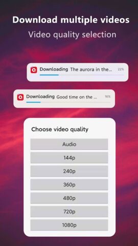 Video downloader&Video to MP3 для Android — скриншот 3