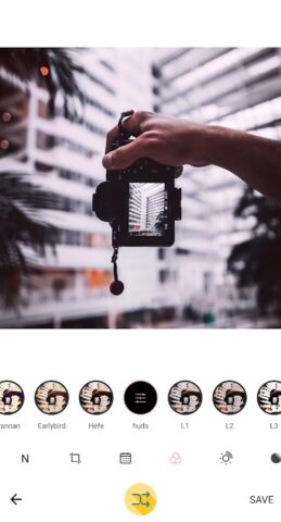 старомодная камера-Фоторедакто для Android — скриншот 1