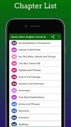 Vocabulary Book by Neetu Singh для Android — скриншот 4