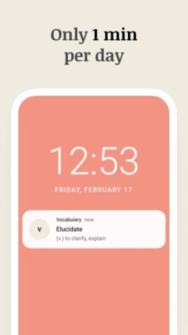 Vocabulary — Learn words daily для Android — скриншот 2