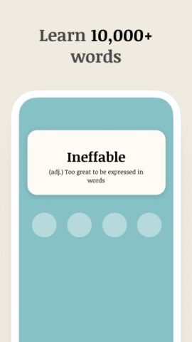 Vocabulary — Learn words daily для Android — скриншот 3