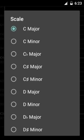 Vocal Pitch Monitor для Android — скриншот 4