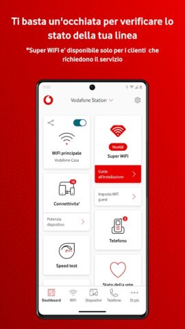 Vodafone Station App для Android — скриншот 1