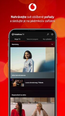 Vodafone TV (CZ) для Android — скриншот 4