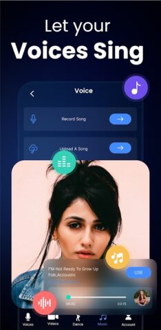 Voice & Face Cloning: Clony AI для Android — скриншот 5