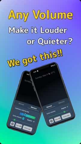 Volume Control: Lower or Boost для Android — скриншот 1