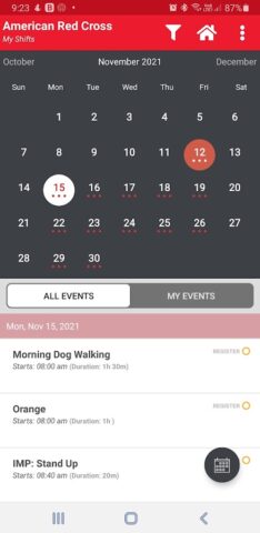 Volunteer Connection для Android — скриншот 4