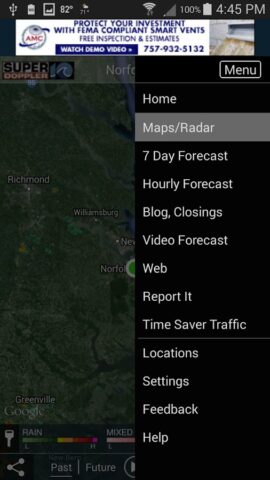 WAVY Weather для Android — скриншот 4