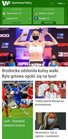 WP Sportowe Fakty для Android — скриншот 1