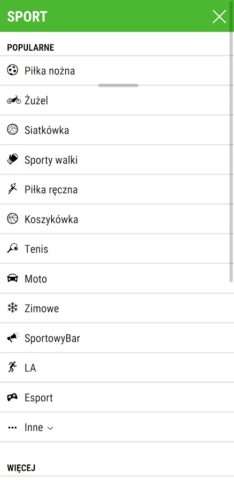 WP Sportowe Fakty для Android — скриншот 2