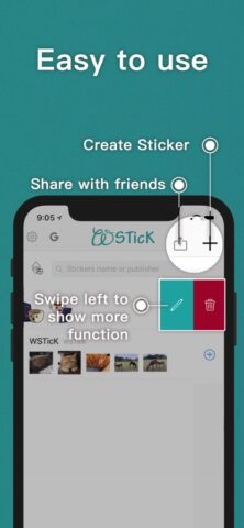 WSTicK для iOS — скриншот 1