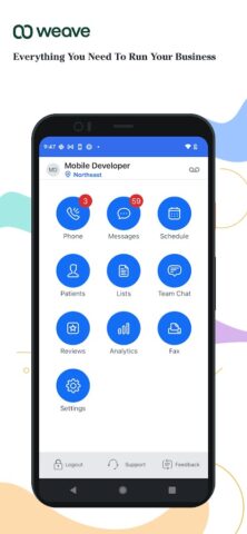Weave для Android — скриншот 1
