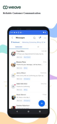 Weave для Android — скриншот 2