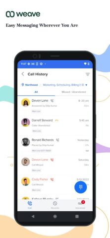 Weave для Android — скриншот 3