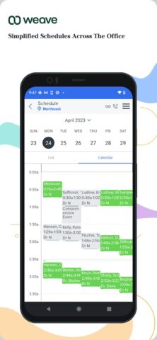 Weave для Android — скриншот 4