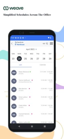 Weave для Android — скриншот 5