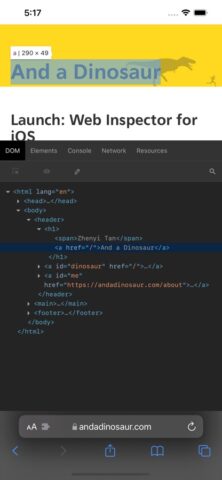 Web Inspector — скриншот 1