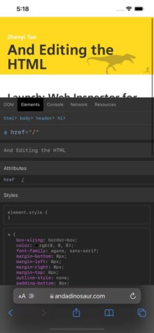 Web Inspector — скриншот 4