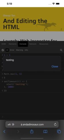 Web Inspector — скриншот 5