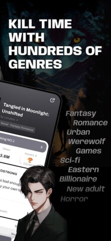 WebNovel для Android — скриншот 2