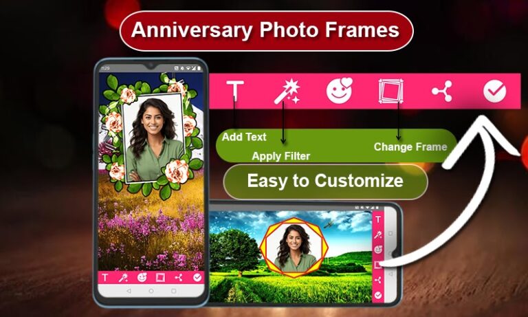 Wedding Anniversary Frames для Android — скриншот 4