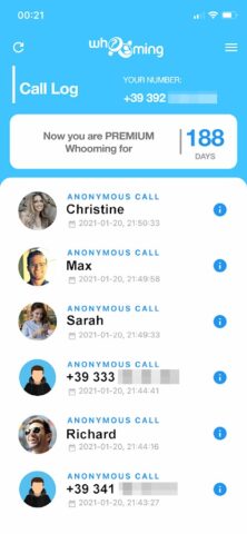 Whooming для Android — скриншот 4